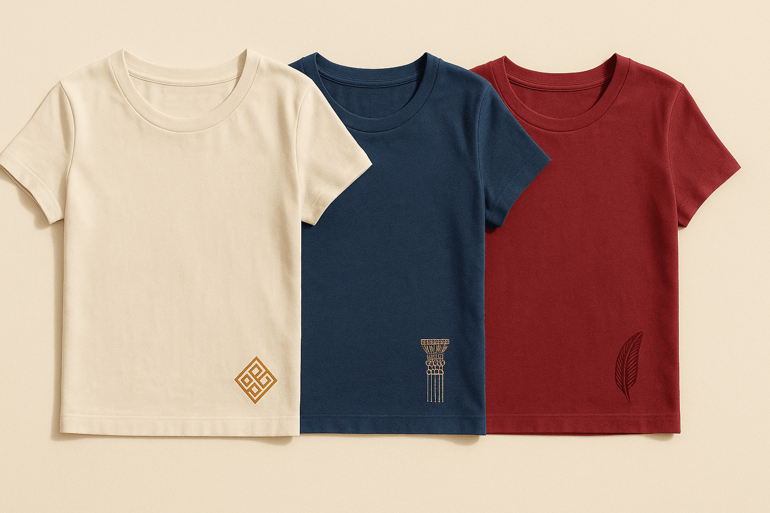 T-shirts — A collection waiting for its first story.